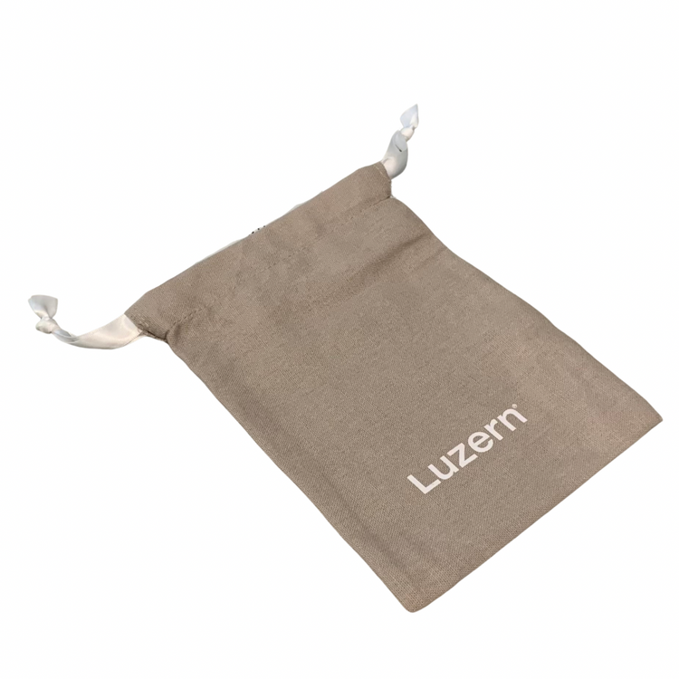 Tan Linen Drawstring Bag (complementary)